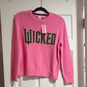 Wicked Pink Crew Neck Sweater
